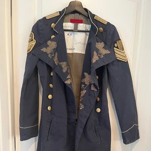 History Repeats military style jacket. Great gold details.